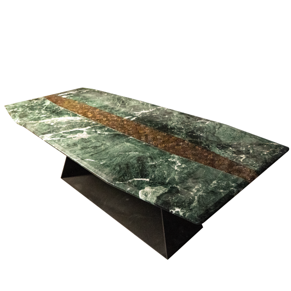 輪轉碧石|河流桌